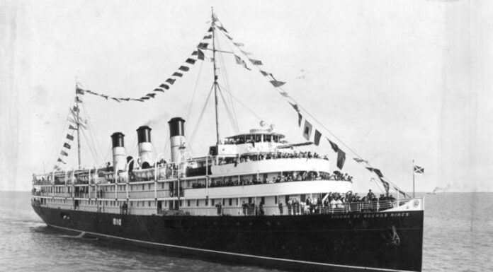 EL TRÁGICO FINAL DE 19 MINUTOS DEL BUQUE “CIUDAD DE BUENOS AIRES” EN EL RÍO DE LA PLATA