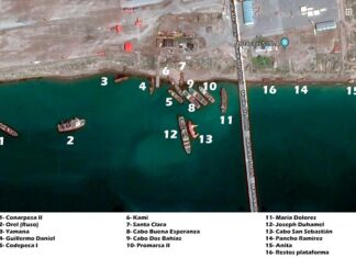 PREOCUPA LA DEMORA DEL DESGUACE DE BARCOS VARADOS EN PUERTO MADRYN