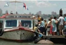 EN PARAGUAY PRESENTARON UN PROYECTO PARA SALVAR LA HISTÓRICA LANCHA “CIUDAD DE ENCARNACIÓN”