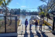 SAN FERNANDO – EL INTENDENTE ANDREOTTI INAUGURÓ EL NUEVO MUELLE PÚBLICO PARA VECINOS ISLEÑOS