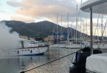 INCENDIO A BORDO DE UN BAGLIETTO DE 18 METROS EN ITALIA