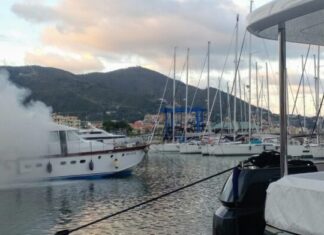 INCENDIO A BORDO DE UN BAGLIETTO DE 18 METROS EN ITALIA