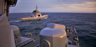 EL DESTRUCTOR ARA “SARANDÍ” ARRIBÓ A USHUAIA