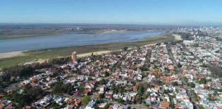 EL RÍO PARANÁ SIGUE DESCENDIENDO EN SILENCIO EN SANTA FE