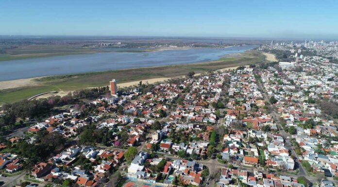 EL RÍO PARANÁ SIGUE DESCENDIENDO EN SILENCIO EN SANTA FE