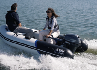 YAMAHA LANZA UNA GAMA DE BOTES INFLABLES CON CASCO DE ALUMINIO