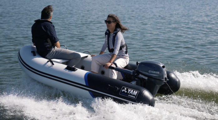 YAMAHA LANZA UNA GAMA DE BOTES INFLABLES CON CASCO DE ALUMINIO