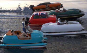 ¿CÓMO SE VERÍAN ALGUNOS AUTOS HISTÓRICOS SI FUERAN BARCOS?