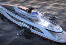 “SATURNIA”, UN SUPERYATE QUE FUNCIONA COMO PUERTO PRIVADO