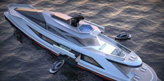 “SATURNIA”, UN SUPERYATE QUE FUNCIONA COMO PUERTO PRIVADO