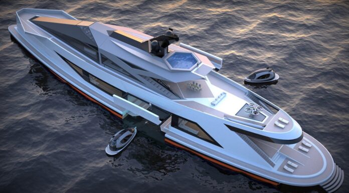 “SATURNIA”, UN SUPERYATE QUE FUNCIONA COMO PUERTO PRIVADO