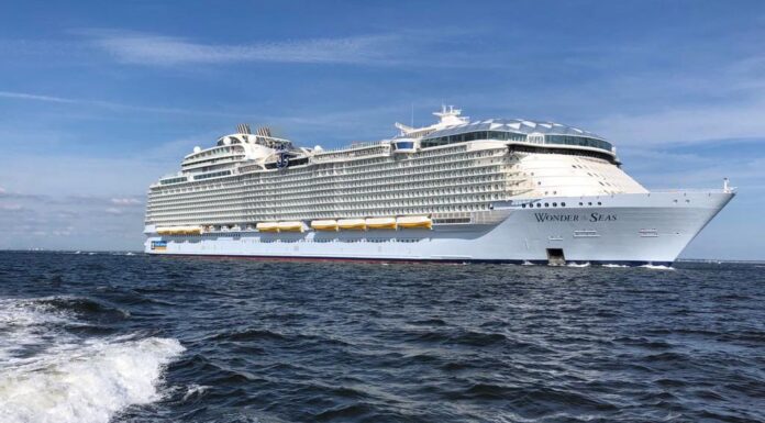 EL CRUCERO MÁS GRANDE DEL MUNDO FINALIZÓ SU PRIMERA TRAVESÍA DE PRUEBA