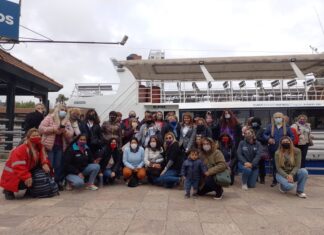 LA CONCEJALA GISELA ZAMORA ACOMPAÑÓ UNA NUEVA SALIDA DEL PROGRAMA MUNICIPAL “MUJERES NAVEGANDO”