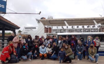 LA CONCEJALA GISELA ZAMORA ACOMPAÑÓ UNA NUEVA SALIDA DEL PROGRAMA MUNICIPAL “MUJERES NAVEGANDO”