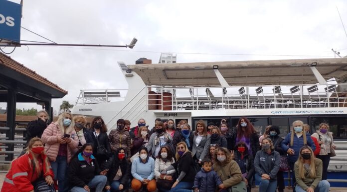 LA CONCEJALA GISELA ZAMORA ACOMPAÑÓ UNA NUEVA SALIDA DEL PROGRAMA MUNICIPAL “MUJERES NAVEGANDO”