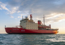 EL ROMPEHIELOS ARA “ALMIRANTE IRIZAR” REGRESÓ A BUENOS AIRES