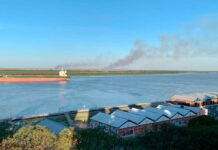 VIDEO- FUEGO EN LAS ISLAS DEL DELTA DEL PARANÁ