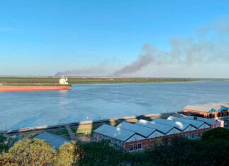 VIDEO- FUEGO EN LAS ISLAS DEL DELTA DEL PARANÁ