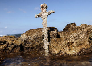 ISRAEL: HALLARON UNA ESPADA DE LA ÉPOCA DE LAS CRUZADAS EN EL FONDO DEL MAR