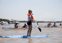 CON UNA TRAVESÍA EN CANOTAJE, UN CENTENAR DE VECINOS VISITARON LAS ISLAS DE SAN ISIDRO