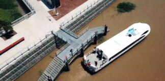 SE HABILITÓ EN SAN NICOLÁS EL NUEVO MUELLE EN LA COSTANERA