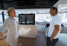 DESCUBRIMOS COMO ES EL YATE DE RAFAEL NADAL GRACIAS A NICO ROSBERG rafaelnadal-nicorosberg