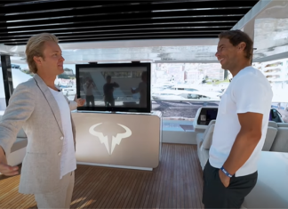 DESCUBRIMOS COMO ES EL YATE DE RAFAEL NADAL GRACIAS A NICO ROSBERG rafaelnadal-nicorosberg