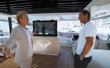 DESCUBRIMOS COMO ES EL YATE DE RAFAEL NADAL GRACIAS A NICO ROSBERG rafaelnadal-nicorosberg