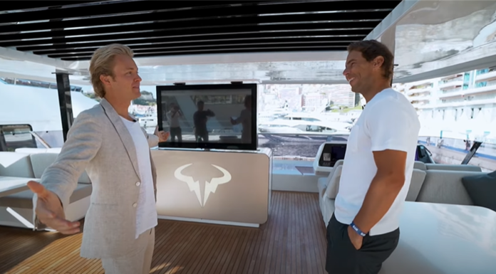 DESCUBRIMOS COMO ES EL YATE DE RAFAEL NADAL GRACIAS A NICO ROSBERG rafaelnadal-nicorosberg
