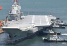 EL NUEVO PORTAAVIONES DE CHINA SE ACERCA A SU FINALIZACIÓN