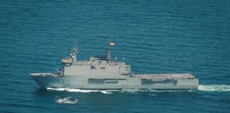 LA PALMA – EL BUQUE “CASTILLA”, CON LANCHAS DE DESEMBARCO, ZARPARÁ DE ROTA PARA AYUDAR EN LA ISLA AFECTADA POR EL VOLCÁN