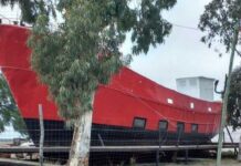 PRETOLERO NEUQUINO CONVIRTIO UN BARCO PESQUERO EN UN RESTO – BAR