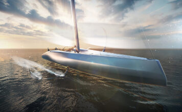 NO SÓLO SON AUTOS, PININFARINA TAMBIÉN ESTÁ EN LOS YATES, COMO ESTE CREADO PARA VOLAR SOBRE EL AGUA