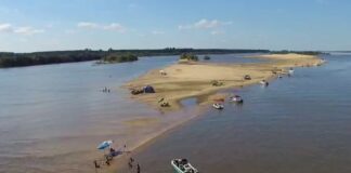 CORRIENTES – POR LA BAJANTE DEL PARANÁ HAY MÁS BANCOS DE ARENA Y ADVIERTEN POR EL PELIGRO EN LA NAVEGACIÓN