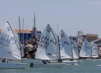 FINAL EPICO PARA EL CAMPEONATO ARGENTINO DE OPTIMIST EN EL CNMP campeonato optimist