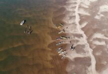 ARENA, FLAMENCOS Y DEPORTES AÉREOS, LOS ENCANTOS DE UNA ISLA POCO CONCURRIDA EN CORRIENTES