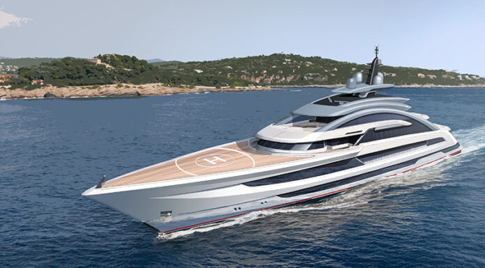 HESSEN YACHTS LANZA GALÁCTICA, SU BARCO DE ALUMINIO MÁS GRANDE HASTA LA FECHA