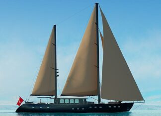 EL ASTILLERO TURCO MITI NAVI LANZA SU PRIMER SUPERYACHTS A VELA DE 34M