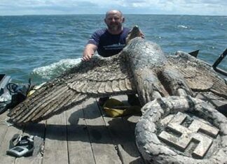 ANUNCIO EN URUGUAY: TRANSFORMARÁN LA EMBLEMÁTICA ÁGUILA NAZI DEL GRAF SPEE EN UNA PALOMA DE LA PAZ