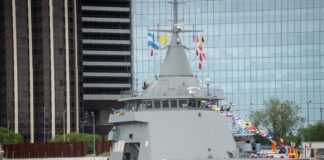 LA ARMADA RECIBIÒ EL NUEVO PATRULLERO OCÈANICO MULTIPROPISITO ARA STORNI