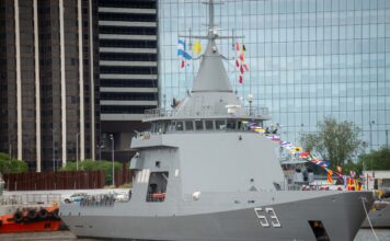 LA ARMADA RECIBIÒ EL NUEVO PATRULLERO OCÈANICO MULTIPROPISITO ARA STORNI