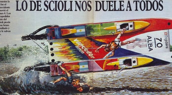EL ACCIDENTE QUE CAMBIÓ LA VIDA DE SCIOLI, A 32 AÑOS DE LOS FATÍDICOS 1000 KM DEL DELTA