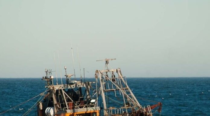 PREFECTURA RESCATA A 6 TRIPULANTES DE UN PESQUERO EN RAWSON TRAS VUELTA DE CAMPANA