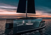 IMAGINAN UN YATE TRANSPARENTE QUE PODRIAS VER SURCAR LOS OCEANOS