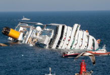 SE CUMPLEN HOY 10 AÑOS DEL NAUFRAGIO DEL COSTA CONCORDIA EN ITALIA