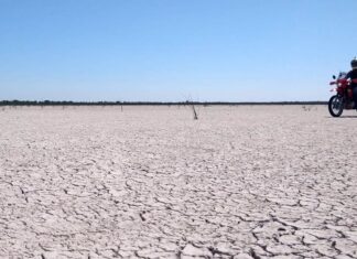 DESAPARECIÓ LA LAGUNA PAIVA EN SANTA FE, EN MEDIO DE LA SEQUÍA Y LA OLA DE CALOR