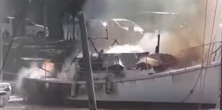 VIDEO – EXPLOTÓ UN BARCO EN SAN ISIDRO: SU DUEÑO DE 80 AÑOS SUFRIÓ QUEMADURAS, TUVO QUE ARROJARSE AL AGUA Y QUEDÓ INTERNADO