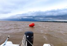 BOYARIN ROJO PROVISORIO EN EL KM 23 DEL CANAL COSTANERO