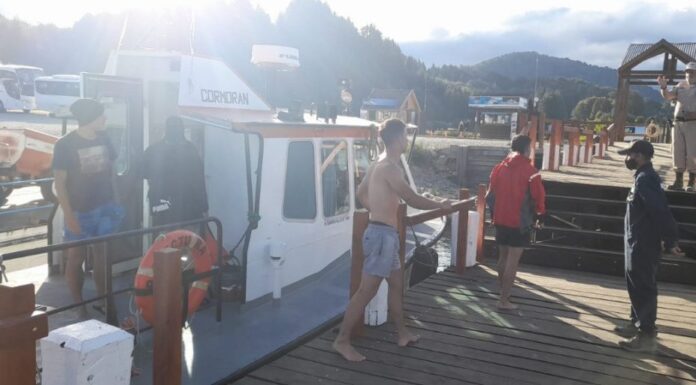 EMERGENCIA EN BARILOCHE: PREFECTURA ASISTIÓ A CUATRO KAYAKISTAS QUE DIERON VUELTA DE CAMPANA