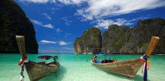 LA PLAYA DE DI CAPRIO EN TAILANDIA REABRE TRAS CUATRO AÑOS